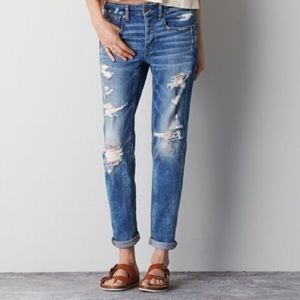American Eagle tall Tomgirl jeans size 10